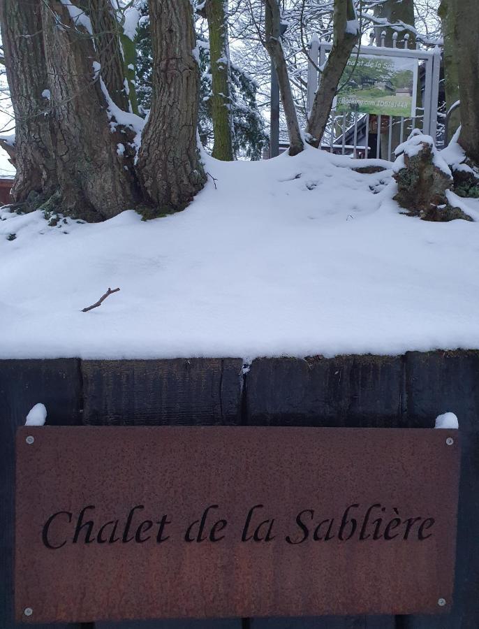 Chalet De La Sabliere Amougies Exterior photo